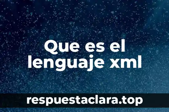 Que es xml en contabilidad tesis 4 Que es el lenguaje xml