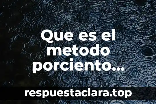Que es una visita domiciliaria integral 7 Que es el metodo porciento integral vertical