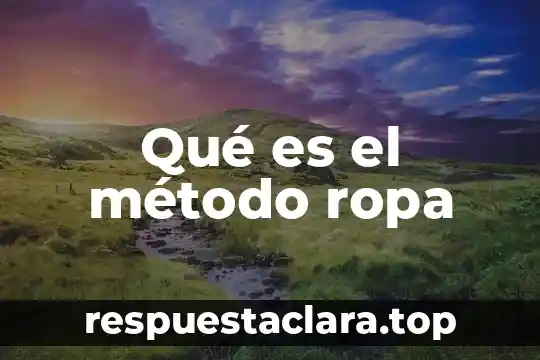 Marca de ropa que es una flor con calavera 5 Qué es el método ropa