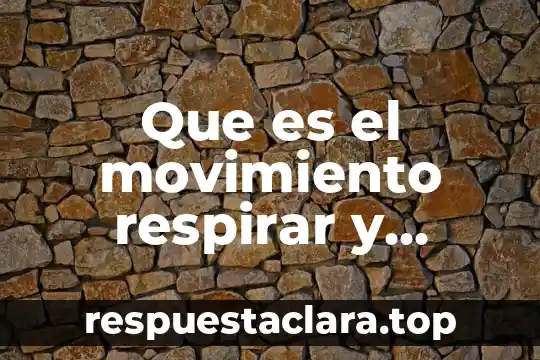 Que es el movimiento alterado cultura musical del narco 4 Que es el movimiento respirar y parpadear