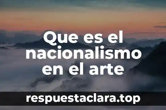 Que es un proceso vital en biologia 6 Que es el nacionalismo en el arte