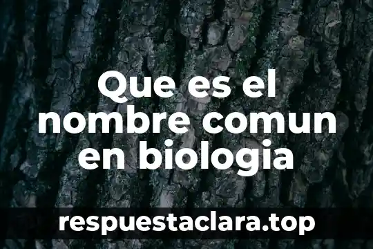 Que es lateralidad en biologia 4 Que es el nombre comun en biologia