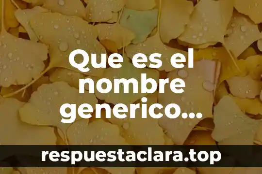 Asociación americana de marketing que es una marca 3 Que es el nombre generico marketing