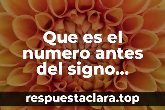Que es el numero antes del signo zodiacal en snapchat