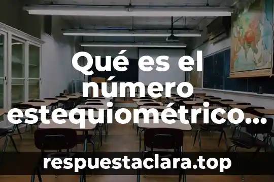 Que es el nie número de identidad de extranjero 6 Qué es el número estequiométrico y para qué se utiliza