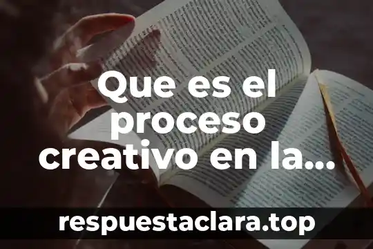 Que es el proceso creativo en la publicidad