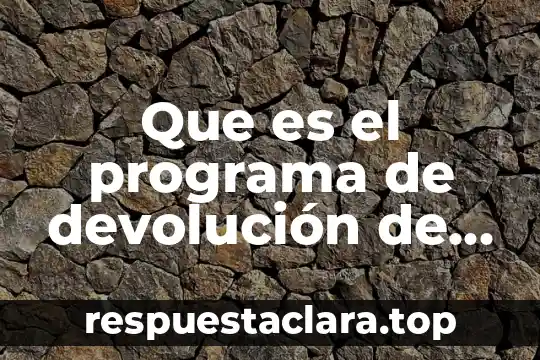 Que es una planta que refeje tu alma 5 Que es el programa de devoluci贸n de tu dinero ebay