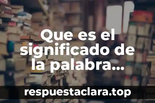 Qué es la palabra reprografia 8 Que es el significado de la palabra volumen
