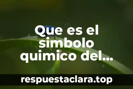 Que es el simbolo quimico del helio