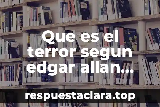 Que es la homeostasis que significa según sus raíces griegas 8 Que es el terror segun edgar allan poe