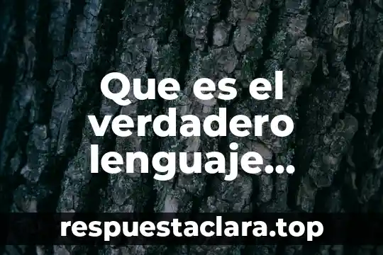 Que es el verdadero lenguaje inclusivo