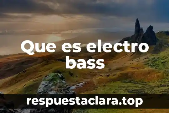 Que es ser simetrico 8 Que es electro bass