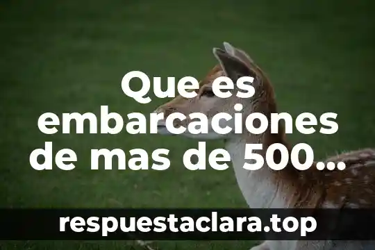 Naproxeno de 500 para que es bueno 3 Que es embarcaciones de mas de 500 uab