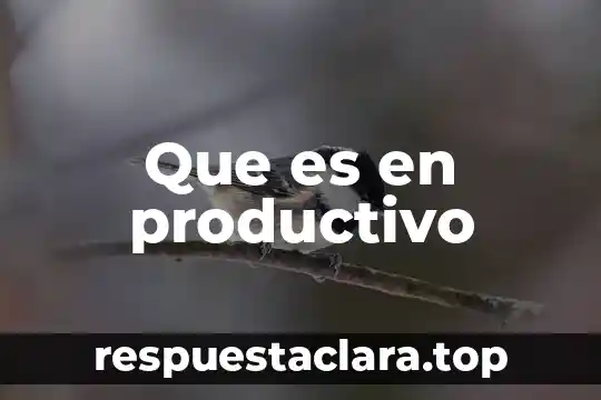 Que es mas mas productivo 36 compuesto por semestres 4 Que es en productivo