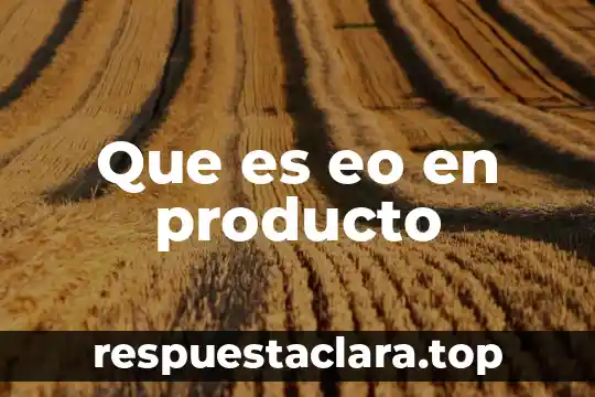 Que es convincente significado 6 Que es eo en producto