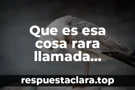 Qué es llamada arquitectura viva 3 Que es esa cosa rara llamada ciencia