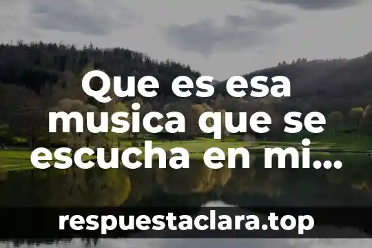 Que es el nombre de dominio en la informática 3 Que es esa musica que se escucha en mi pc