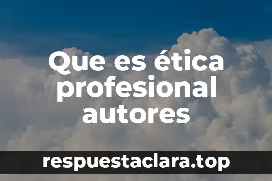 Que es liquidacion segun autores 5 Que es ética profesional autores