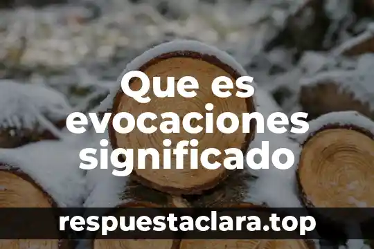 Que es lirismo significado 4 Que es evocaciones significado