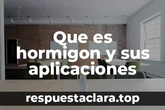 Que es sincronizacion automatica de datos de aplicaciones 8 Que es hormigon y sus aplicaciones