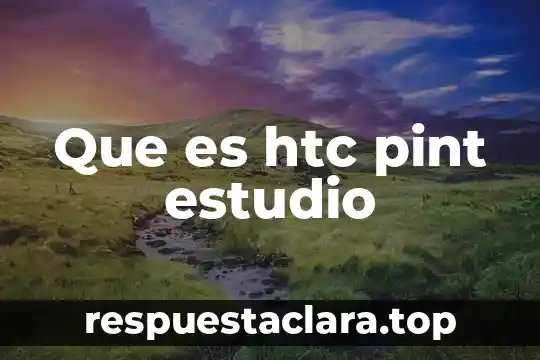 Qué es un estudio perfil prostático libre 4 Que es htc pint estudio