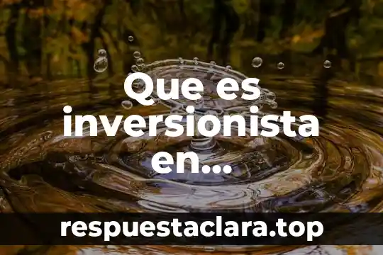 Que es la psicologia de la negociacion exitosa 6 Que es inversionista en contabilidad
