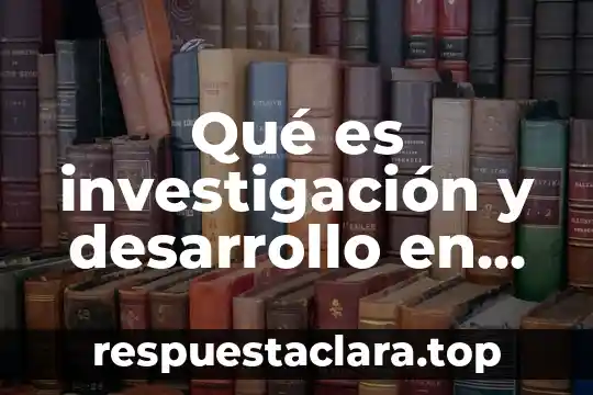 Que es el planeamiento de desarrollo urbano 6 Qué es investigación y desarrollo en mercadotecnia