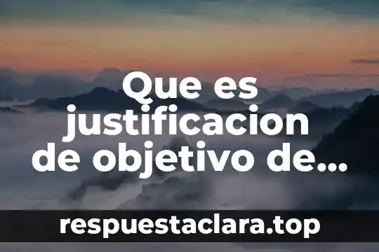 Proyecto de nación que es ser un buen ciudadano 6 Que es justificacion de objetivo de un proyecto