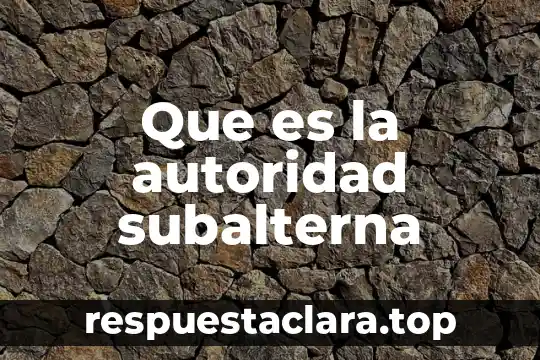 Que es una falacia de autoridad individual adverecumdiam 4 Que es la autoridad subalterna