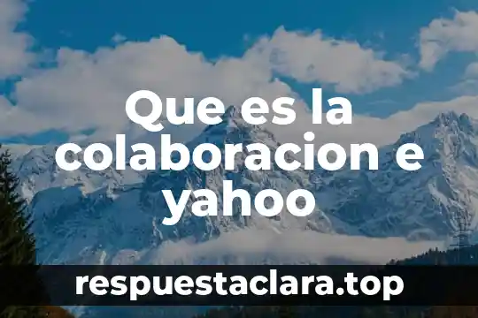 Que es una señal continua yahoo 5 Que es la colaboracion e yahoo