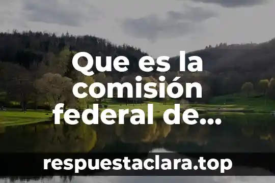 Que es la comisión federal de comunicaciones de los eeuu