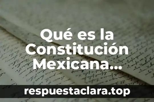Significado que es la Navidad 4 Qué es la Constitución Mexicana significado sencillos