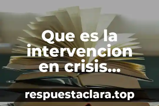 Que es el pensamiento cientifico segun autores 3 Que es la intervencion en crisis psicologia