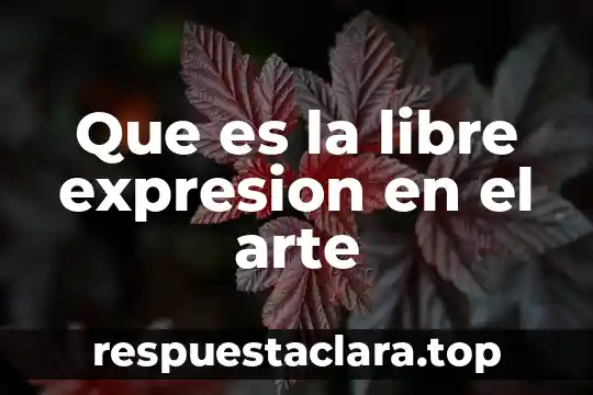 Que es la libre competencia indecopi 4 Que es la libre expresion en el arte