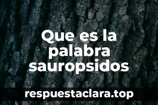 Que es significa la palabra policemiderechos de los adolecentes 4 Que es la palabra sauropsidos