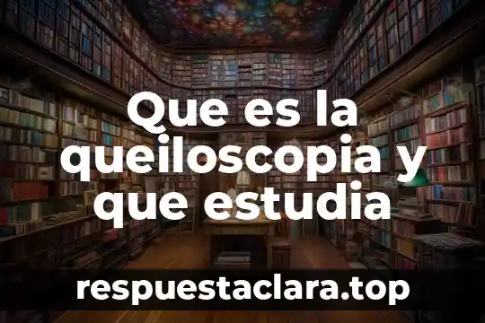 Qué es filosofía que estudia 3 Que es la queiloscopia y que estudia