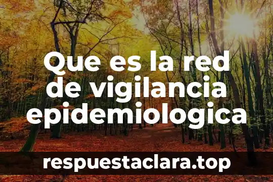 Que es red inalambrica ventajas 4 Que es la red de vigilancia epidemiologica