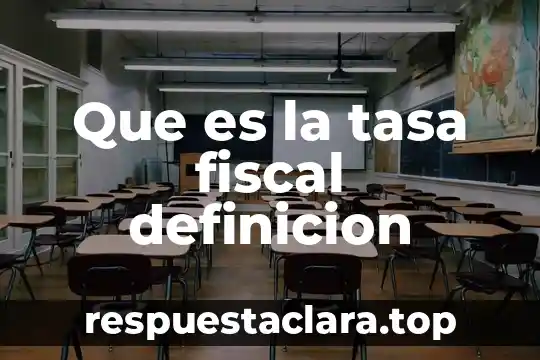Qué es el número de identificación fiscal en República Dominicana 6 Que es la tasa fiscal definicion