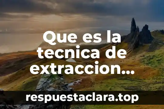 Qué es la fuerza de fricción estática y cinética 6 Que es la tecnica de extraccion cinetica