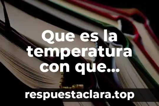 Que es la temperatura con que aparatos se registra