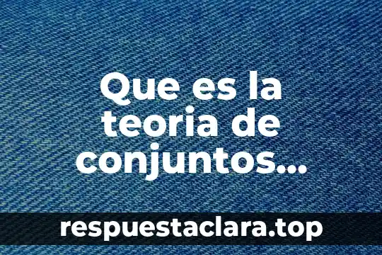 Que es la teoria de conjuntos fuzzy prezzi