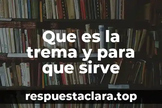 Qué es el keto y para qué sirve 3 Que es la trema y para que sirve