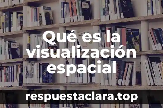 Que es espacial proteccion 5 Qué es la visualización espacial
