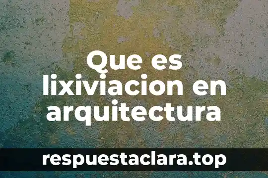Qué es la poética en arte 4 Que es lixiviacion en arquitectura