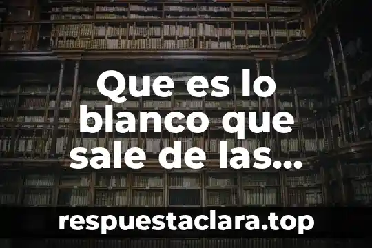 Que es la señal que sale en fortnite 4 Que es lo blanco que sale de las espinillas