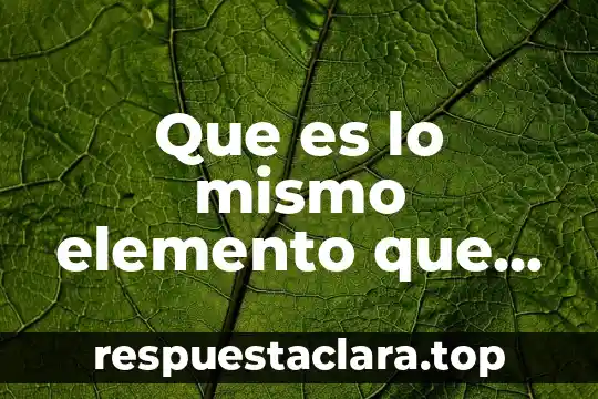 Qué es interés simple y compuesto ejemplo 7 Que es lo mismo elemento que compuesto