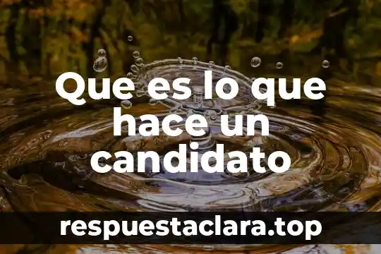 Que es un balanceo de linea y como se hace 6 Que es lo que hace un candidato