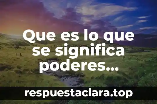 Que es significa funcion poetica ejemplos 6 Que es lo que se significa poderes publicos
