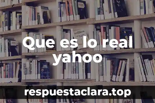 Qué es el nombre científico de las especies 3 Que es lo real yahoo