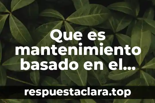 Que es aprendizaje basado en proyectos ppt 3 Que es mantenimiento basado en el tiempo tbm